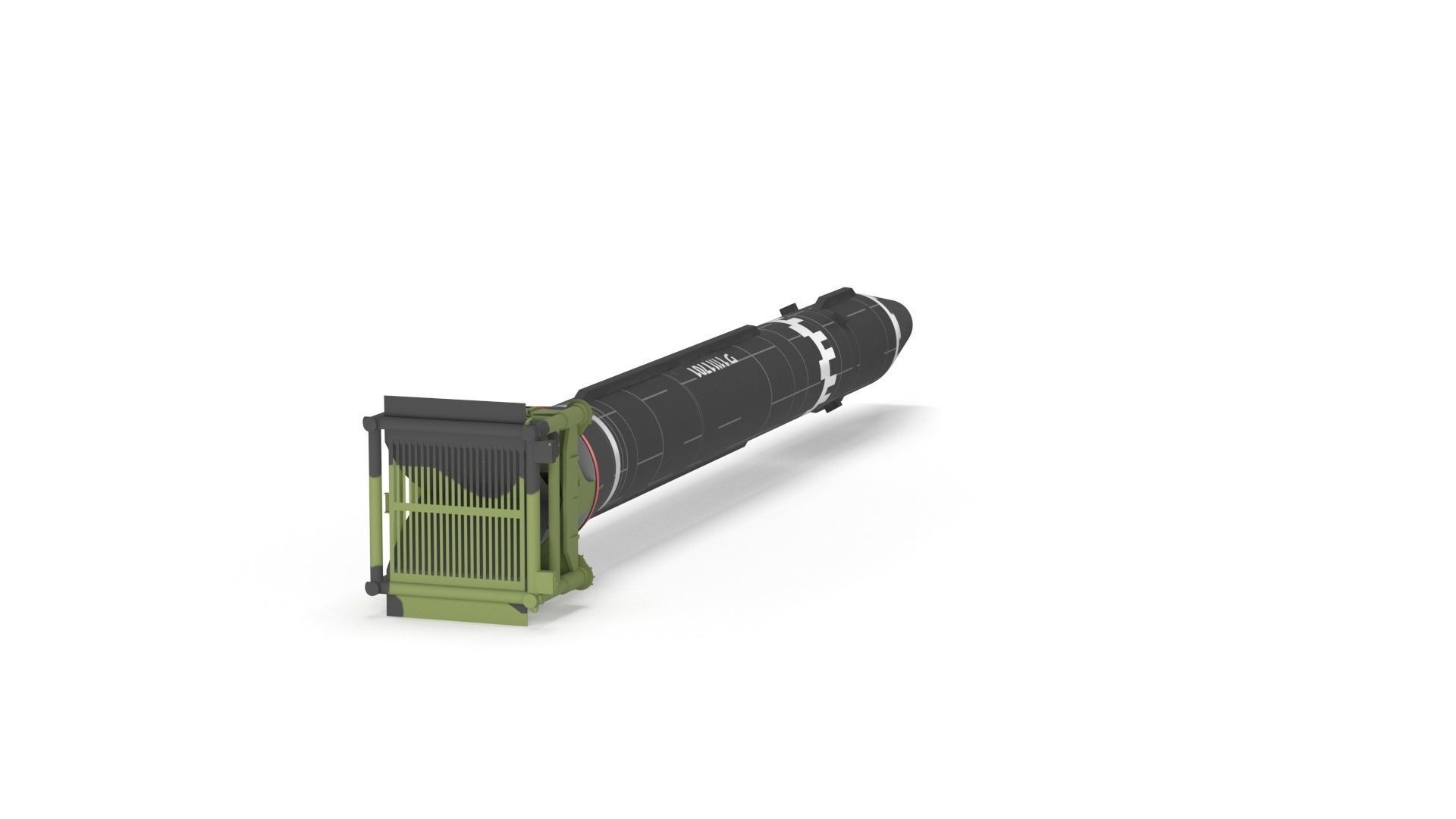 Hwasong-15 Intercontinental Ballistic Missile 3D model_26