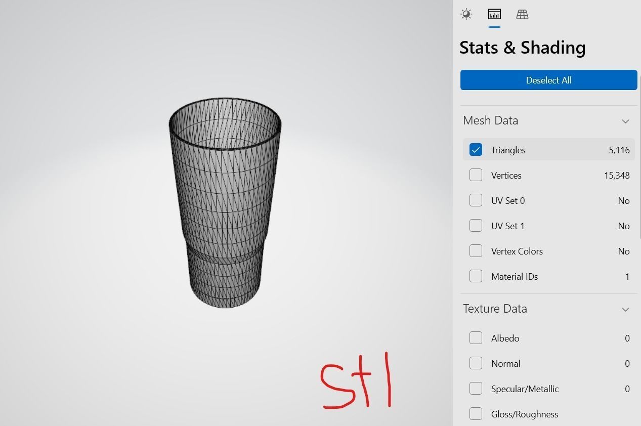 Glass Blue Free 3D model_7