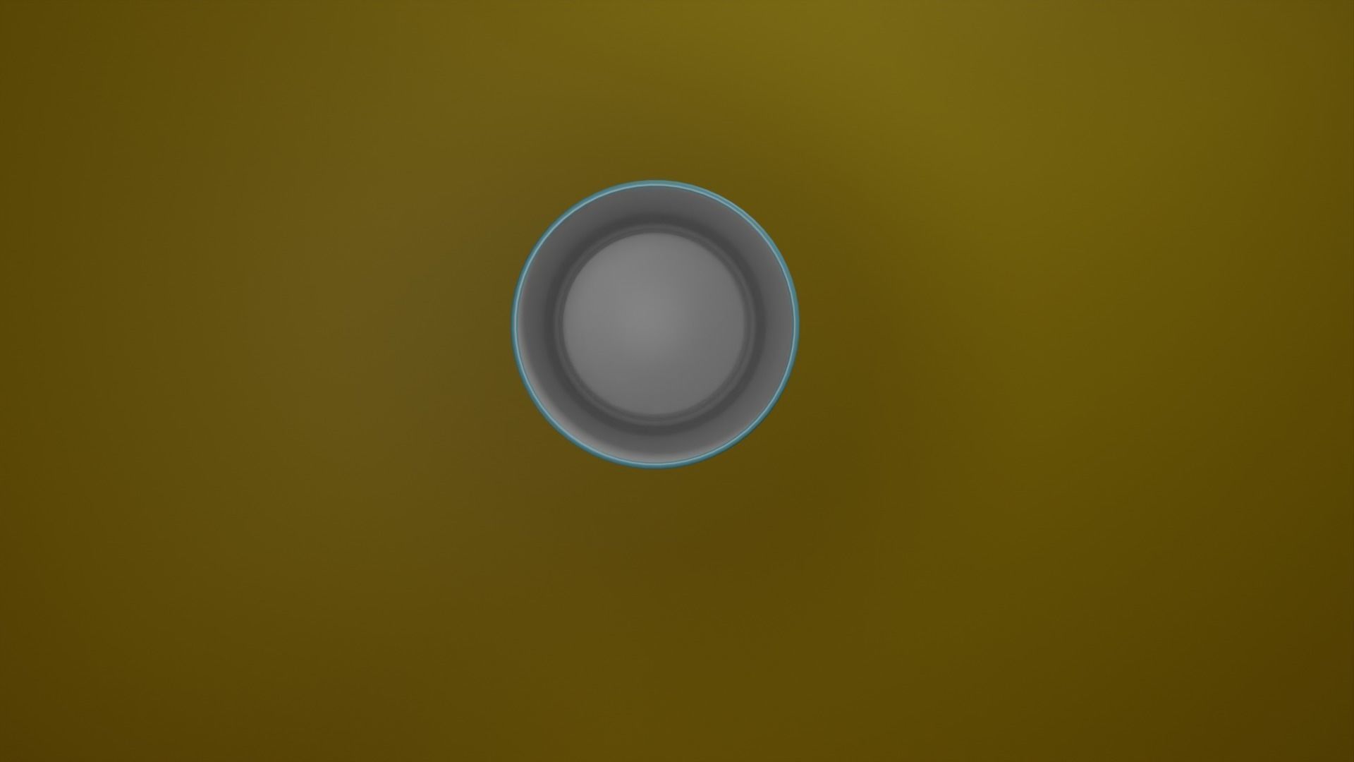 Glass Blue Free 3D model_2