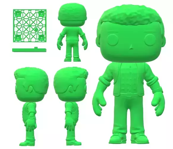 3D Print Model Funko Aliens Burke Colonial Marine USCM 