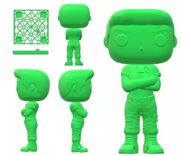 3D Print Model Funko Aliens Dietrich Funko Colonial Marine USCM