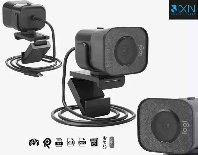 Webcam Logitech Stream 3D model