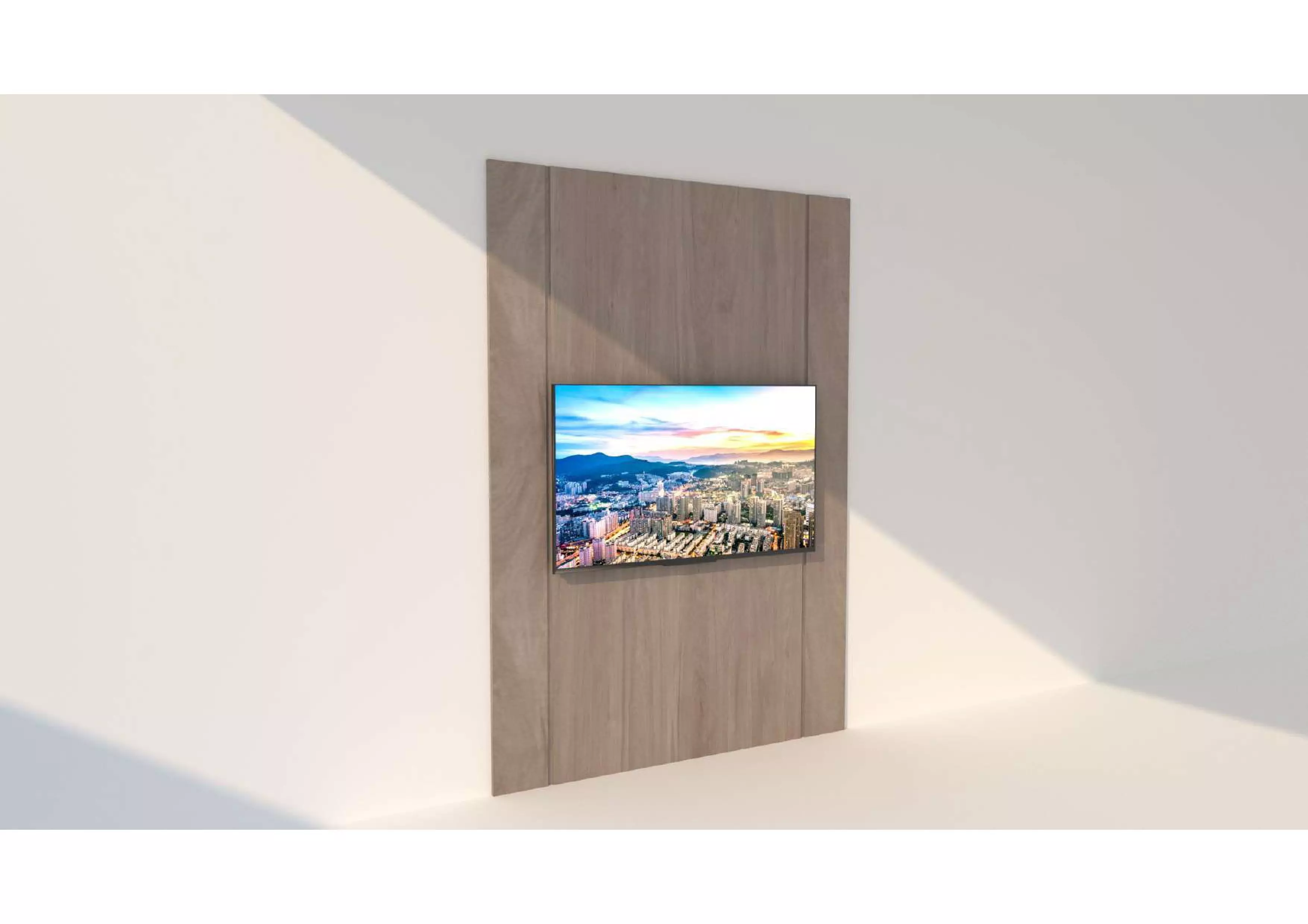 TV Background 3D model_0