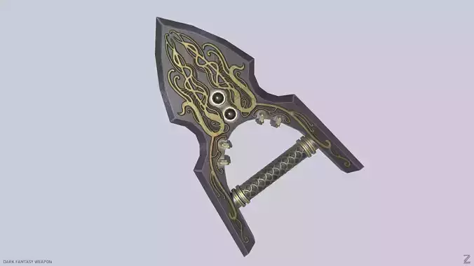 Dark fantasy weapon