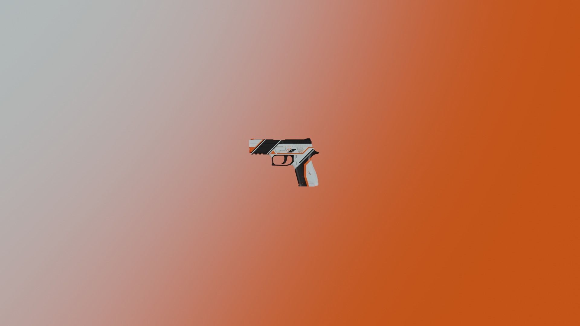 CS2 Asiimov Collection 3D model_8