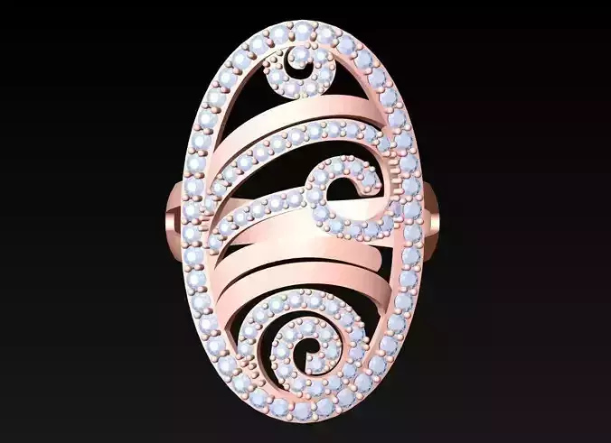 Diamond Ring - Womens Rings - N2356