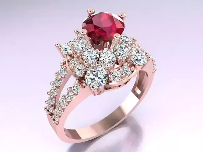 Diamond Ring - Womens Rings - N3201