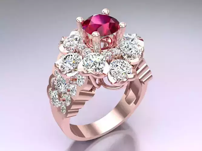 Diamond Ring - Womens Rings - N3324