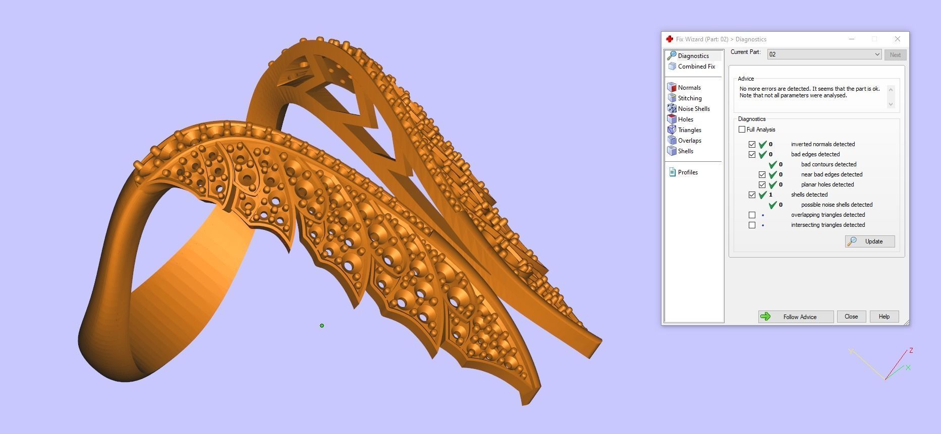 Stephen Webster Open Wing Ring 3D print model_6