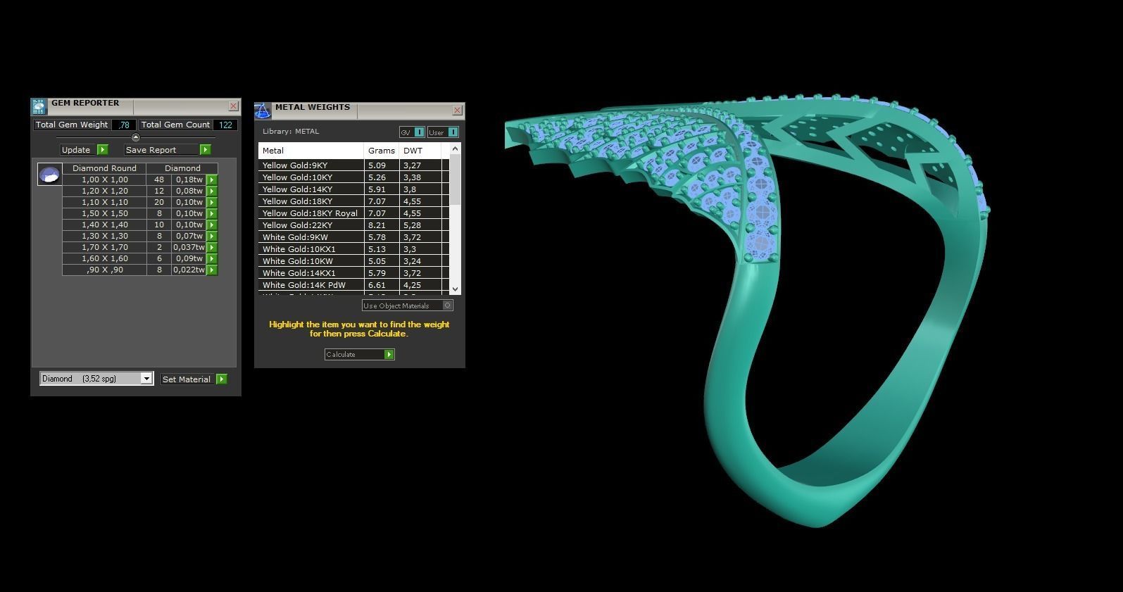 Stephen Webster Open Wing Ring 3D print model_11