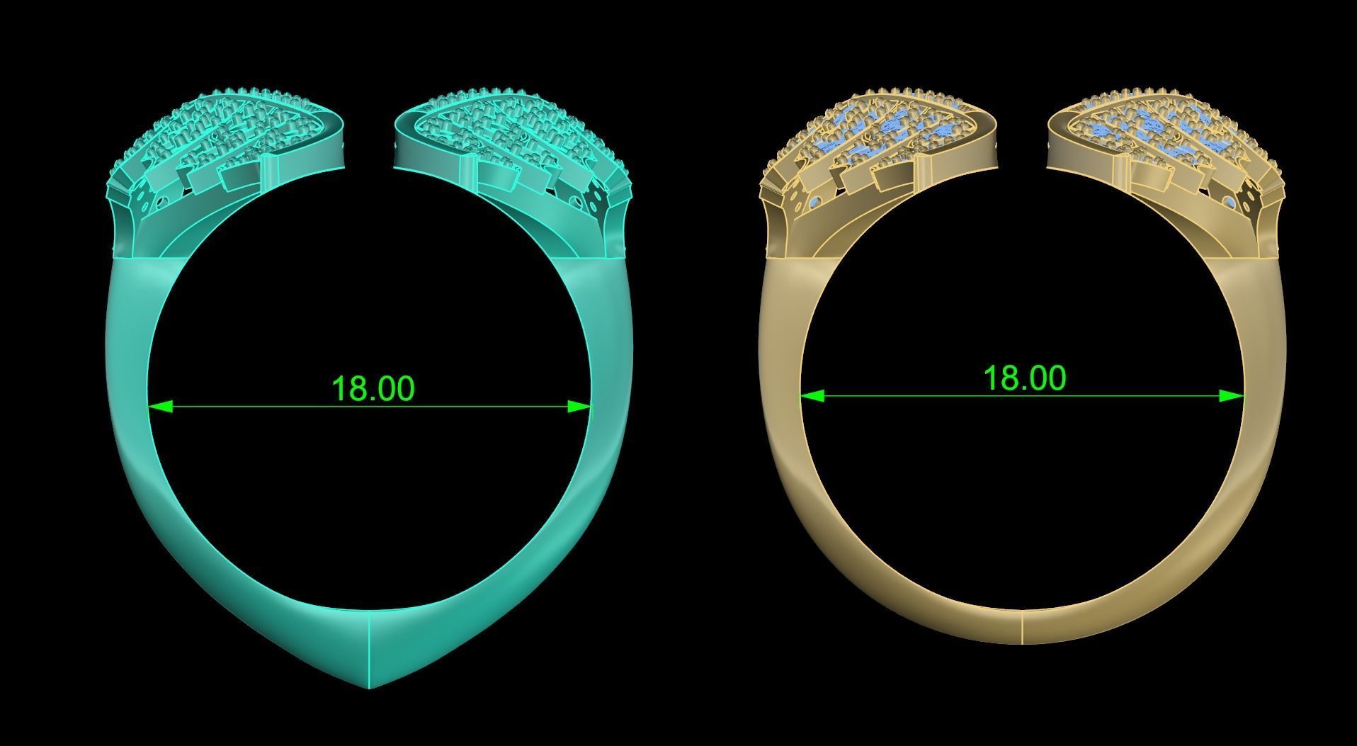 Stephen Webster Open Wing Ring 3D print model_8