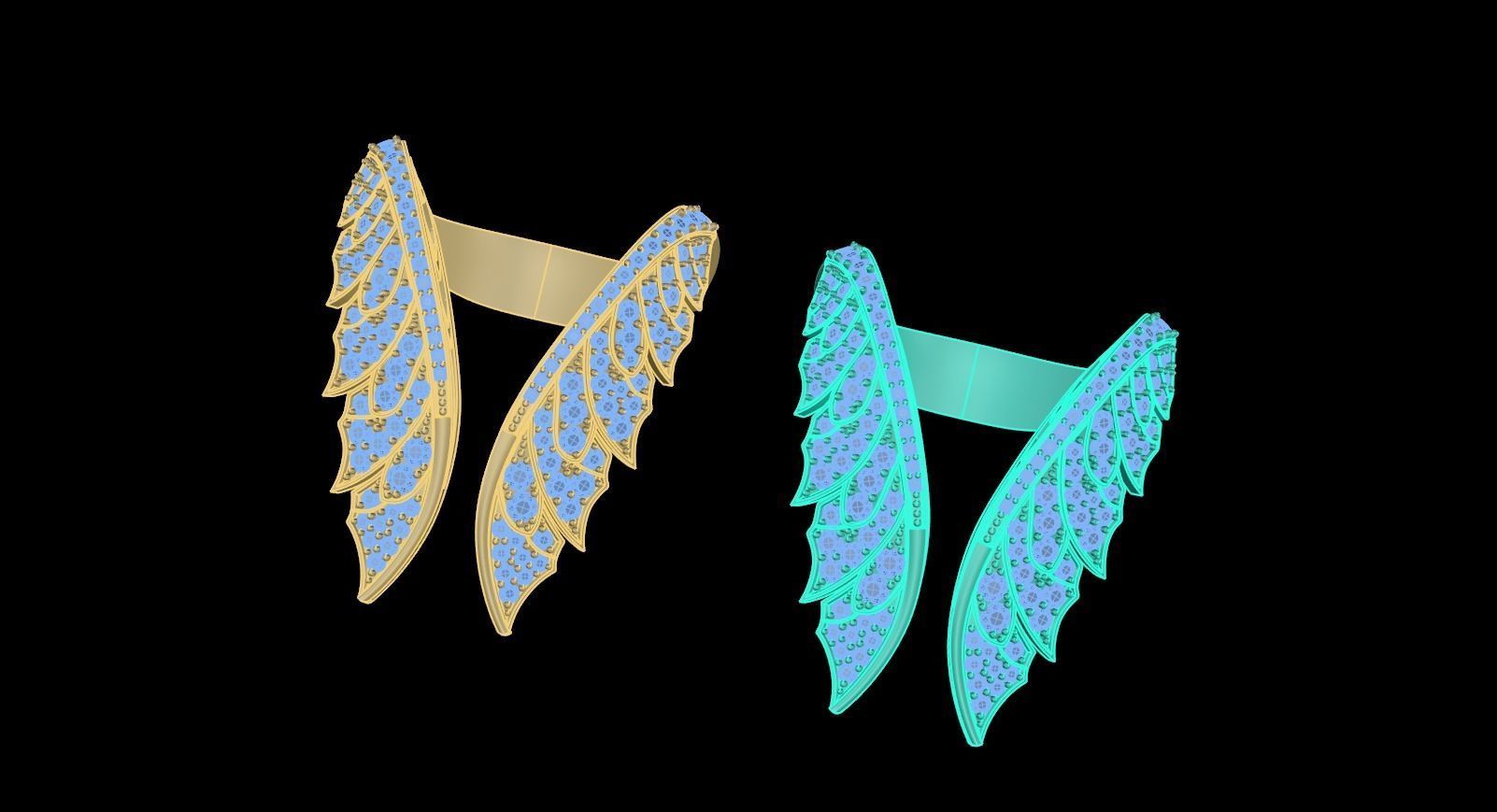 Stephen Webster Open Wing Ring 3D print model_13