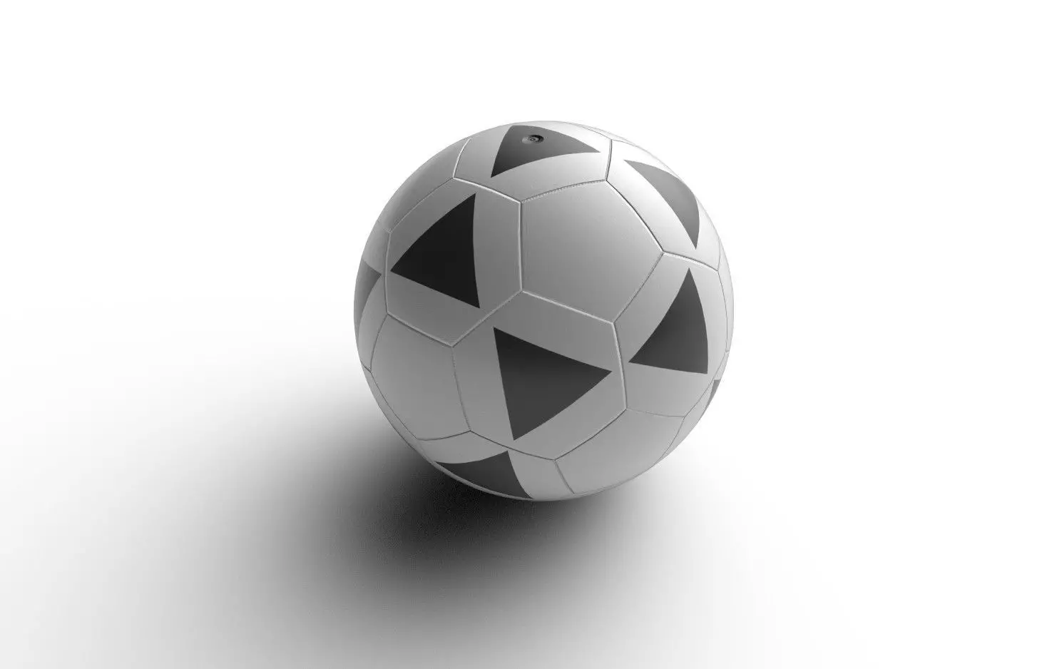 Soccer Ball M06 Low-poly 3D model