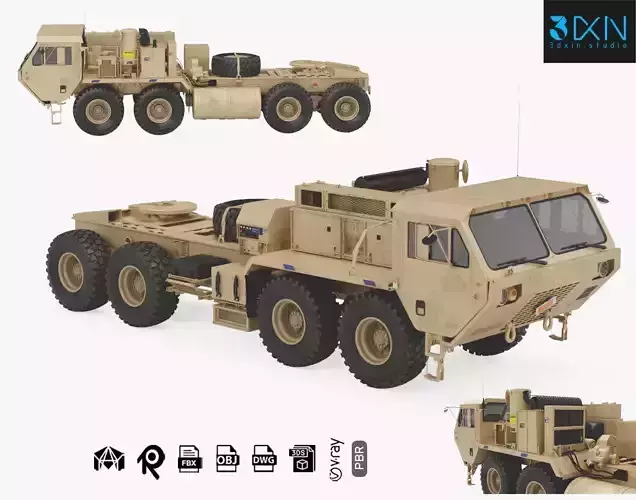 M983 HEMTT Patriot Tractor Truck