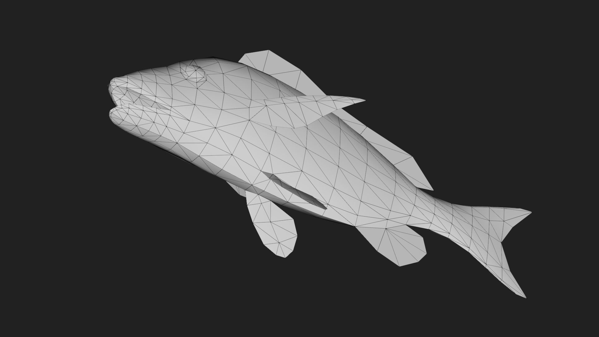 Grunt Low-poly 3D model_5