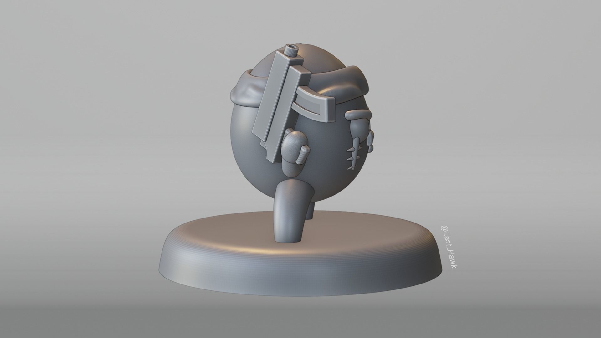 Brotato with SMGs 3D print model_5