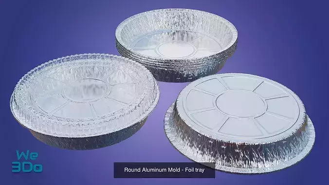 Cake Container Pack - Low Poly 3