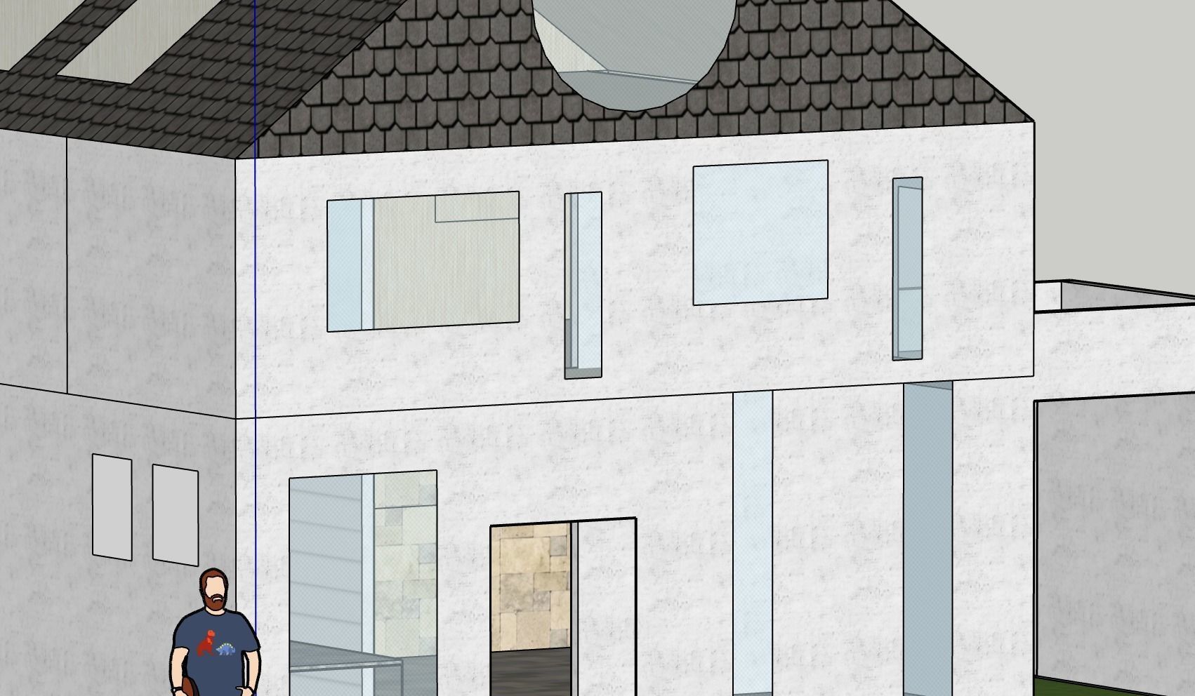 big house 3D print model_5