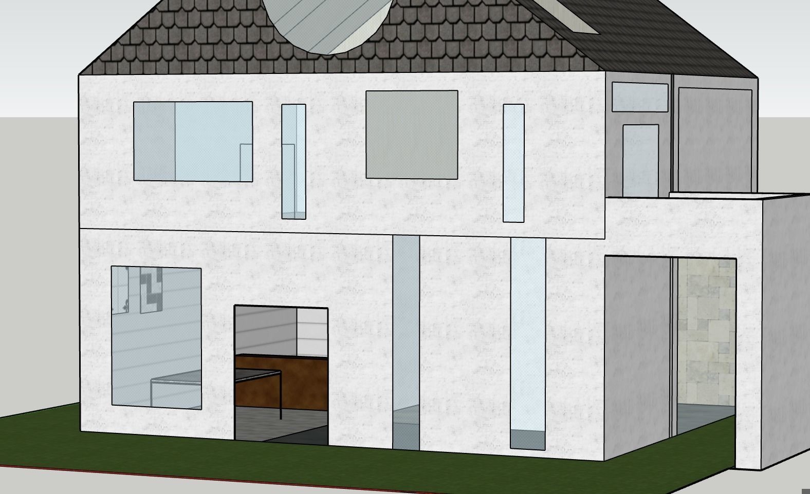 big house 3D print model_1