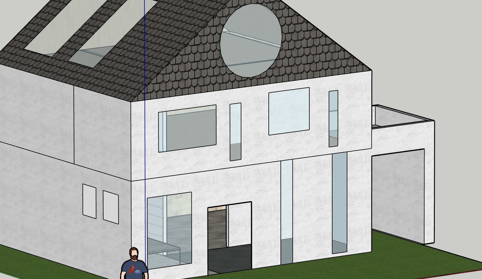 big house 3D print model_4