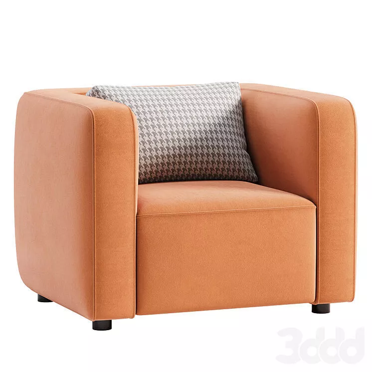 Armchair Andreu World - DADO BU0320 Free 3D model