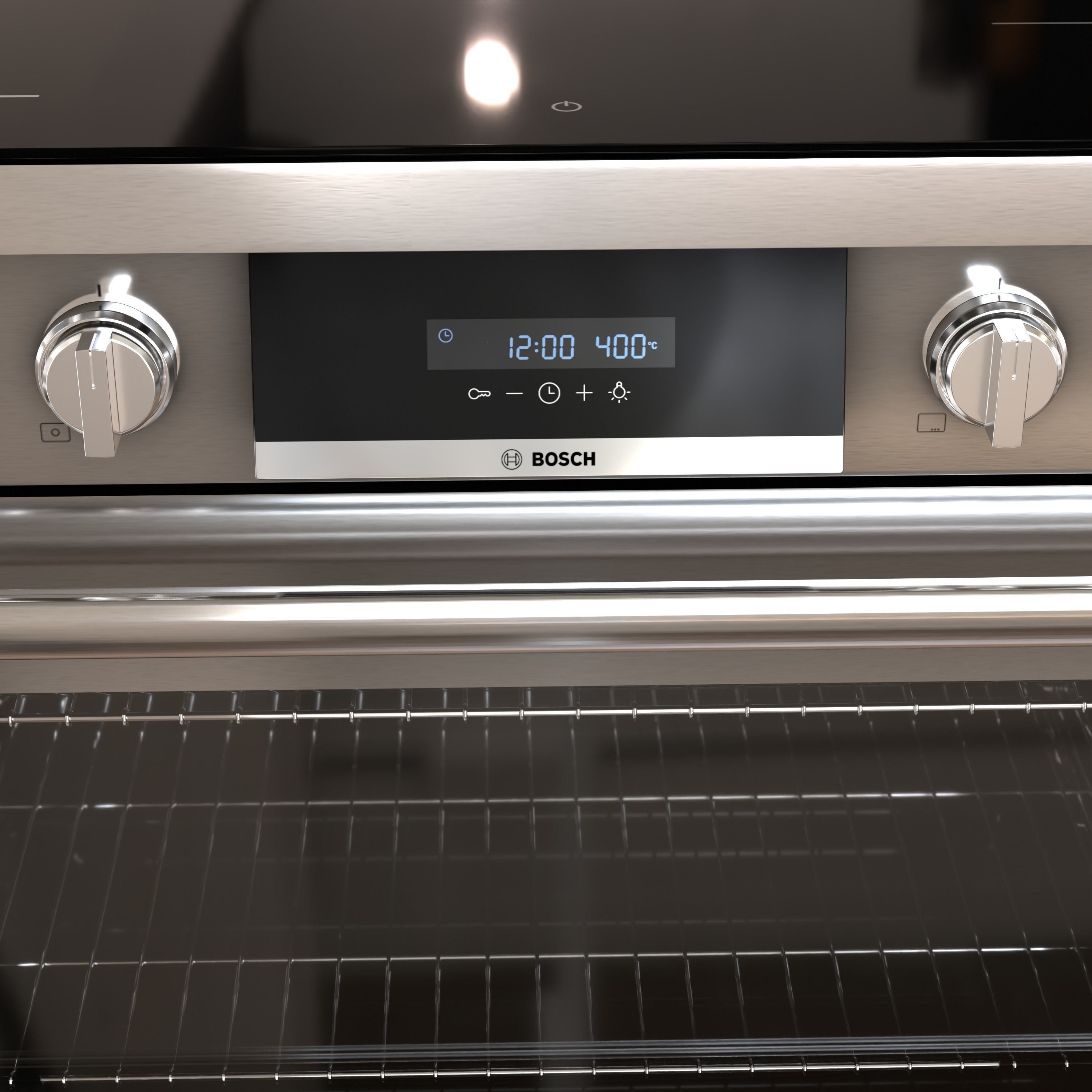 BOSCH HIS8655U and HIS8055U also with door opened 3D model_18