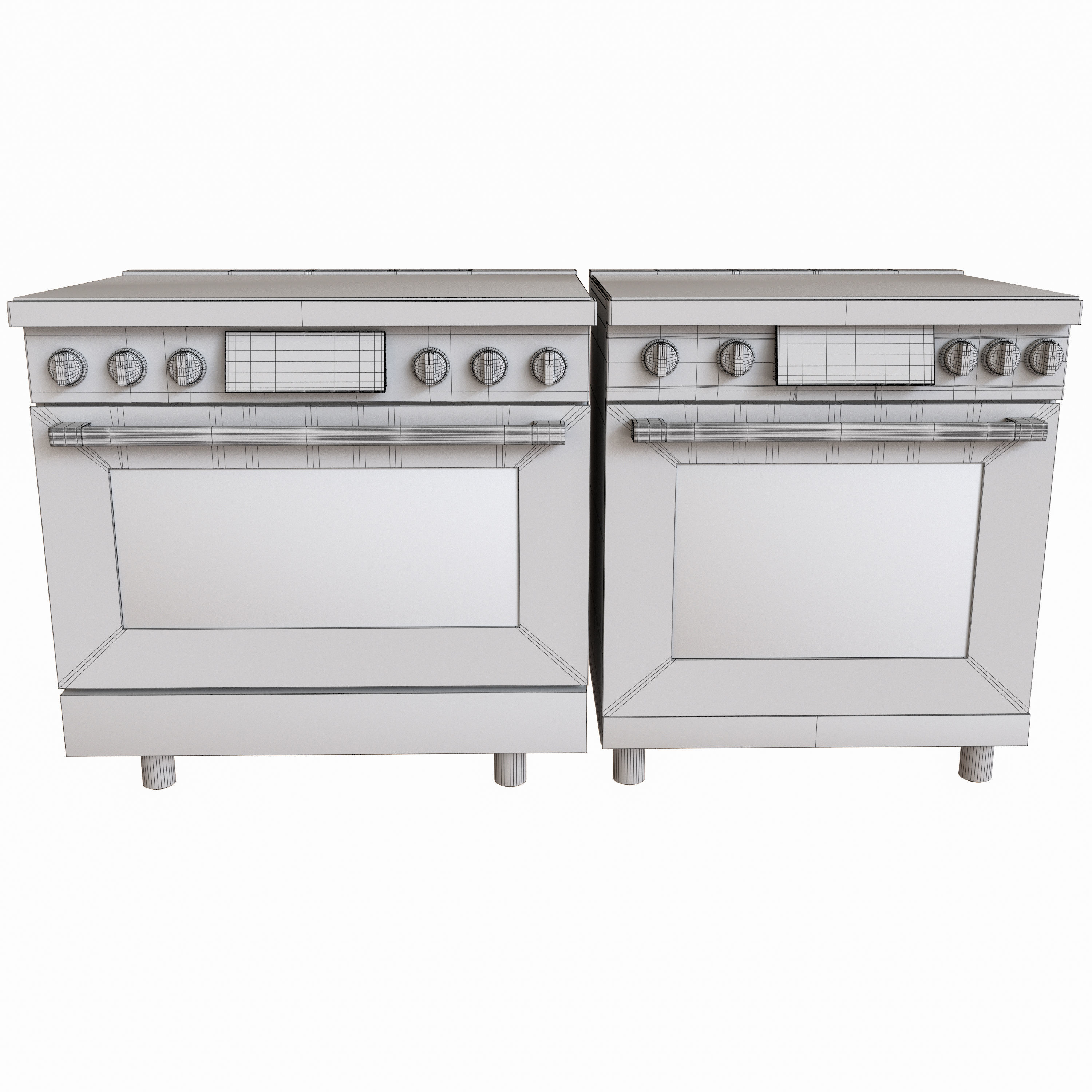 BOSCH HIS8655U and HIS8055U also with door opened 3D model_8