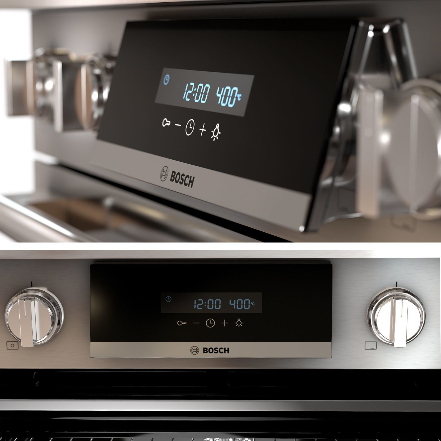 BOSCH HIS8655U and HIS8055U also with door opened 3D model_5