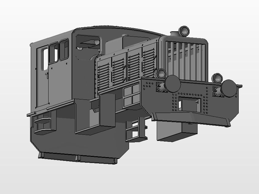 Train LDM 12 MALAXA 3D print model_5