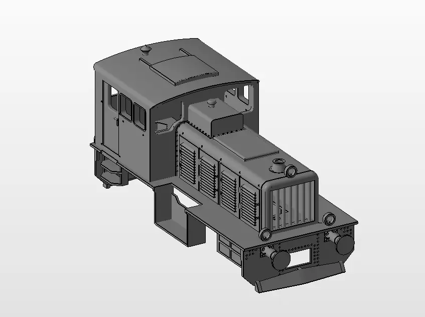 Train LDM 12 MALAXA 3D print model_0