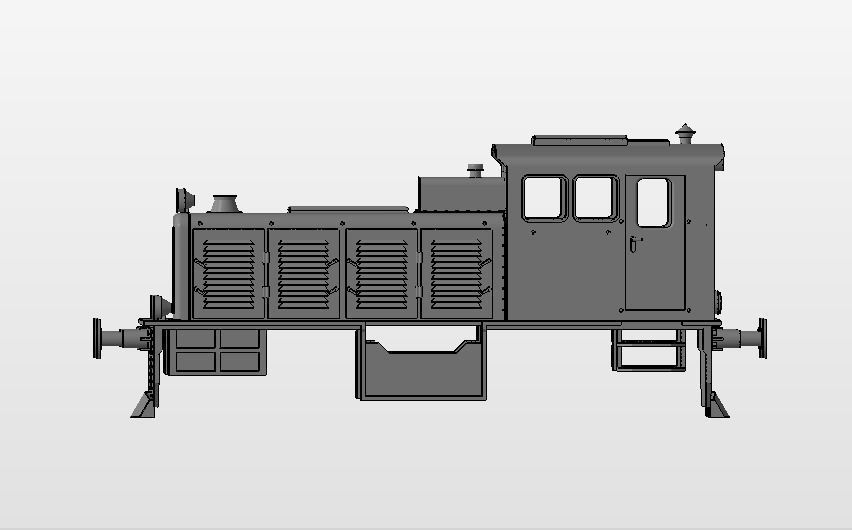 Train LDM 12 MALAXA 3D print model_2