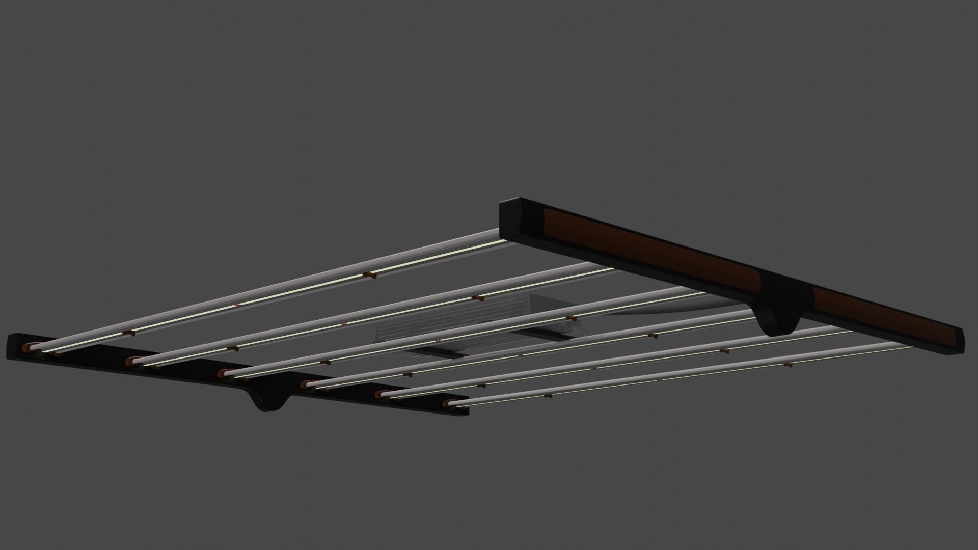 HPS led light 3D model_2