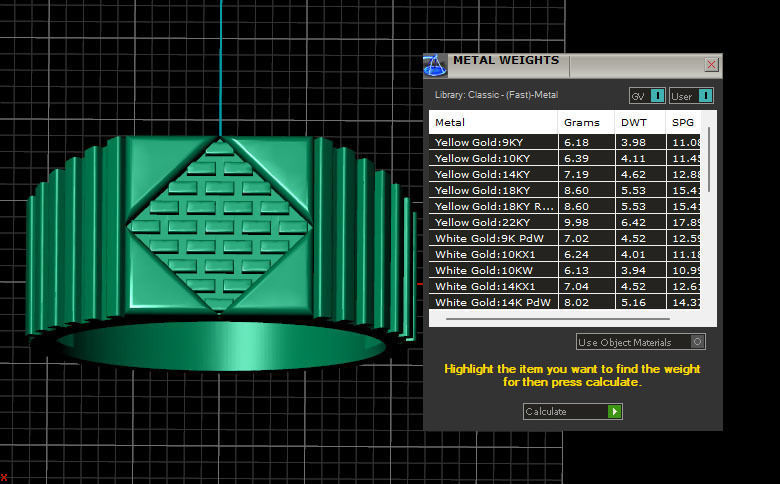 MENS TEXTURE RING  3dm stl obj mtl  3D print model_4