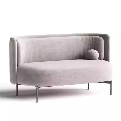 JOE SOFA LOW Low-poly 3D model