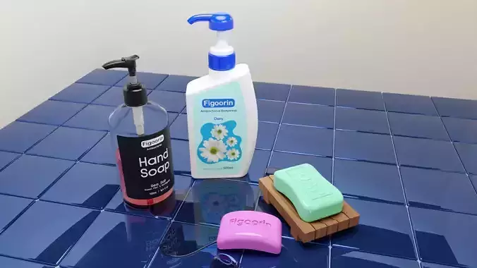 Bar Soap and Liquid Soap 001