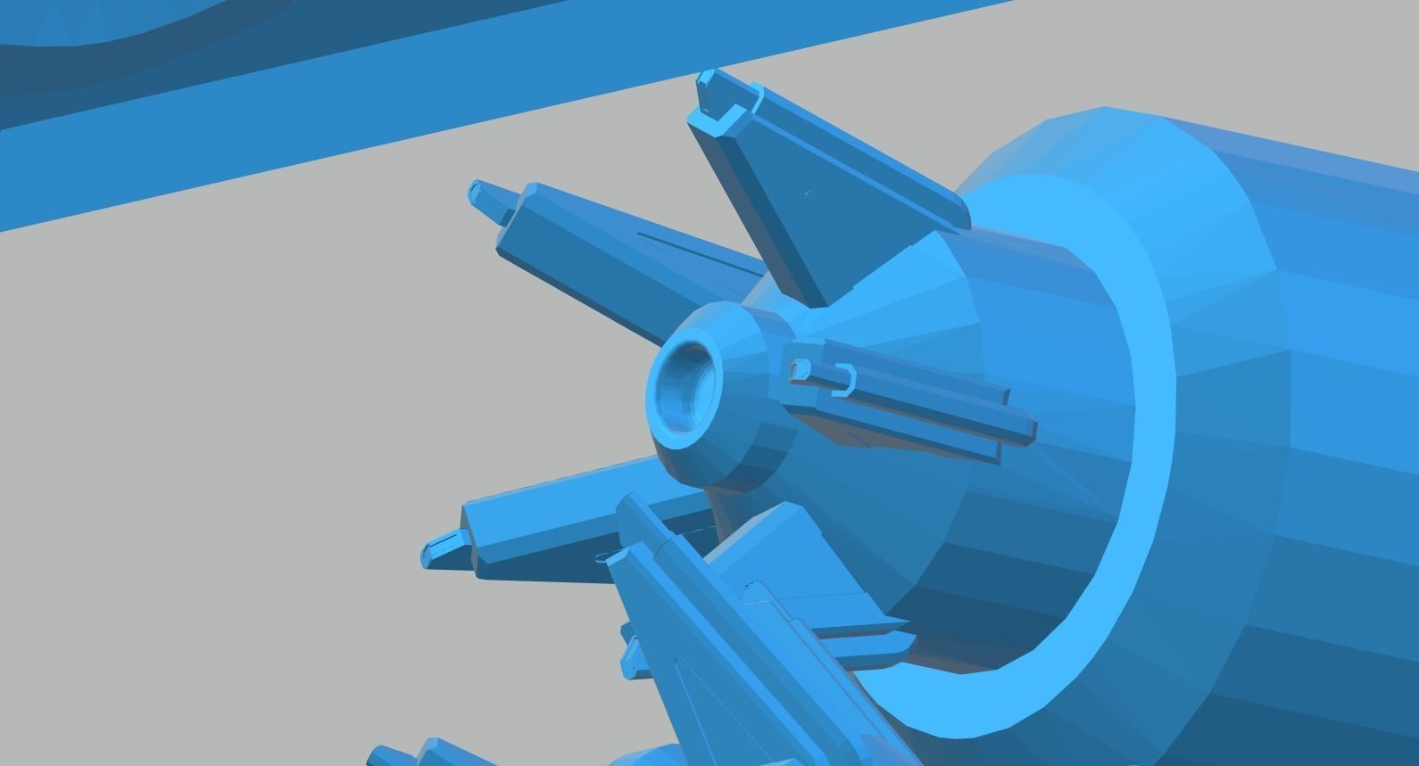 MG1-082023 Sci-fi Generator  3D print model_6