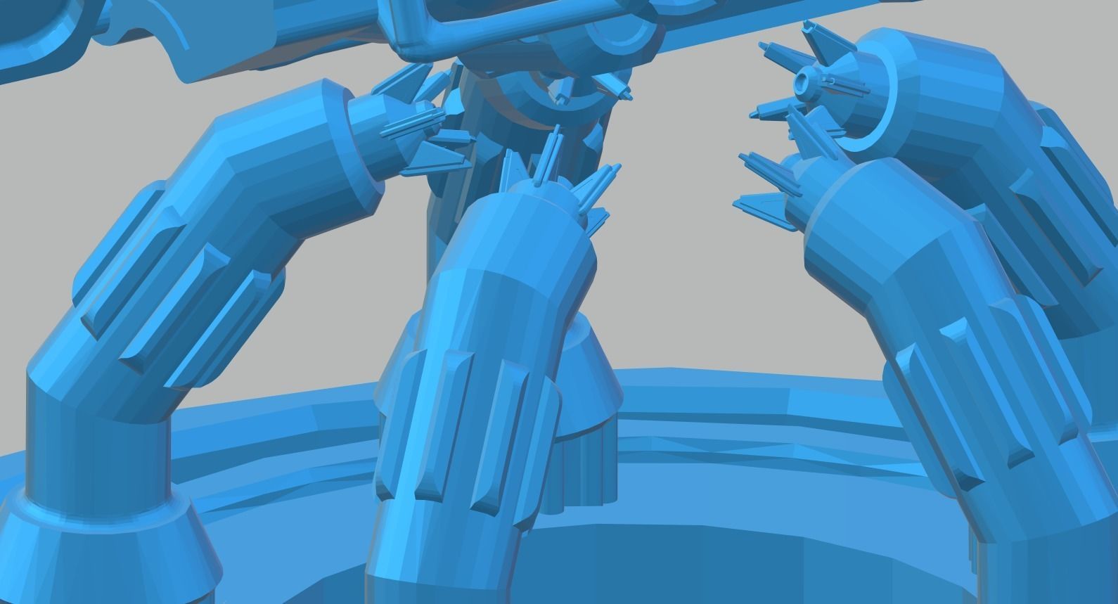 MG1-082023 Sci-fi Generator  3D print model_5