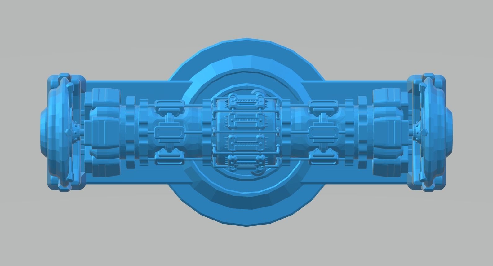 MG1-082023 Sci-fi Generator  3D print model_9