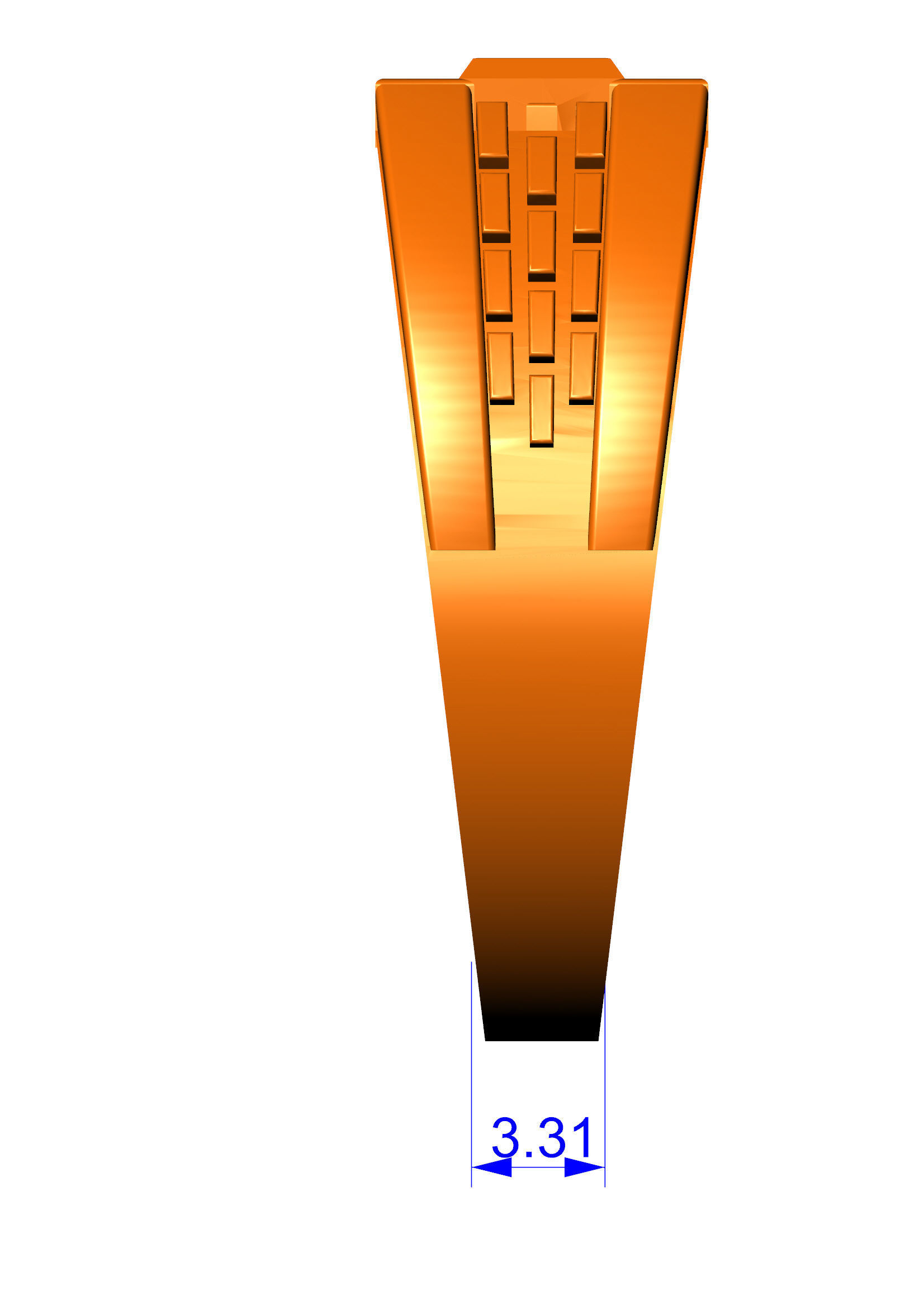 HIGHLY SOLD TEXTURE GENTS RING  3dm stl obj mtl  3D print model_8