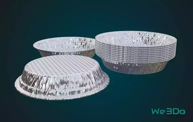 Foil Container Pack - Low Poly 7