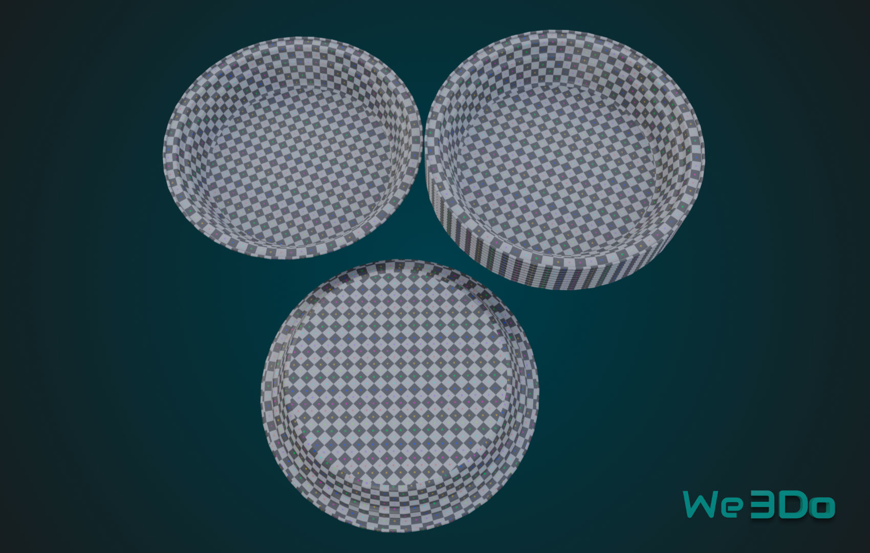 Foil Container Pack - Low Poly 3D Model Collection_10