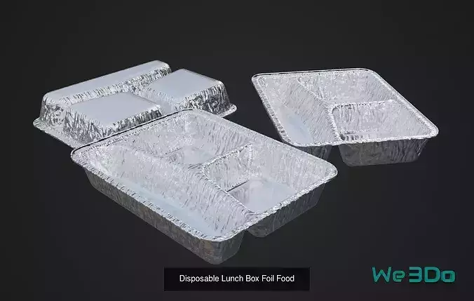 Foil Container Pack - Low Poly 5