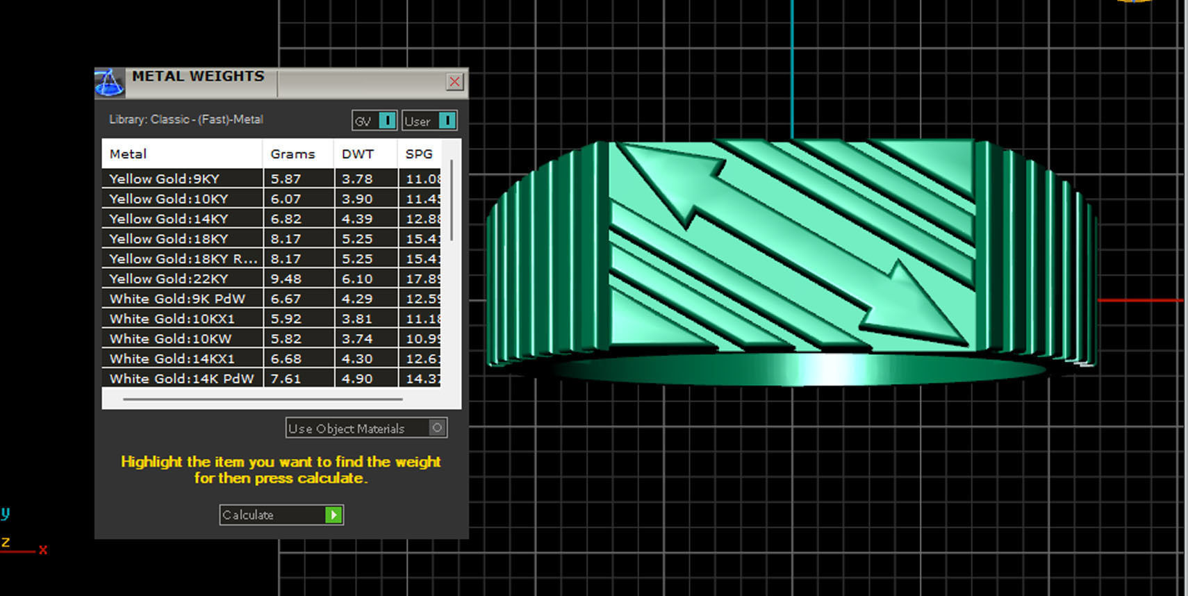 BEST SOLD ARROW GENTS RING  3dm stl obj mtl  3D print model_4