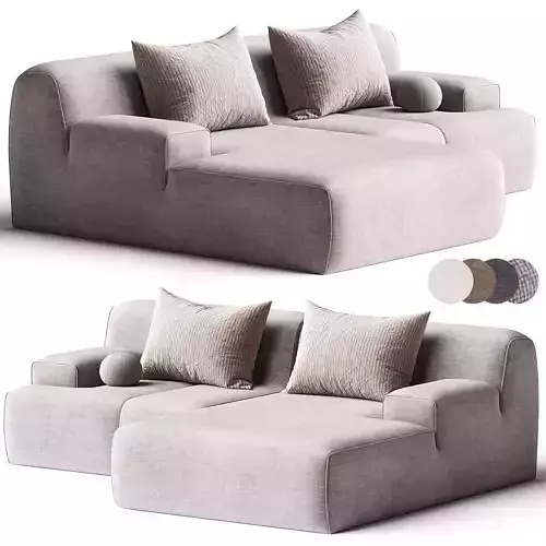 NORTON SOFA Low-poly 3D model