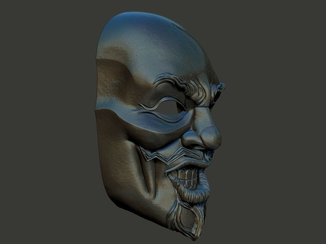 Uncle Howdy Bray Wyatt Mask WWE Superstar  3D model_3