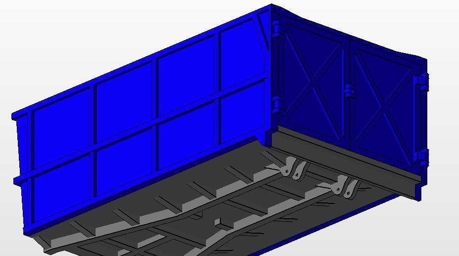 Roman Cereal Truck  3D print model_7