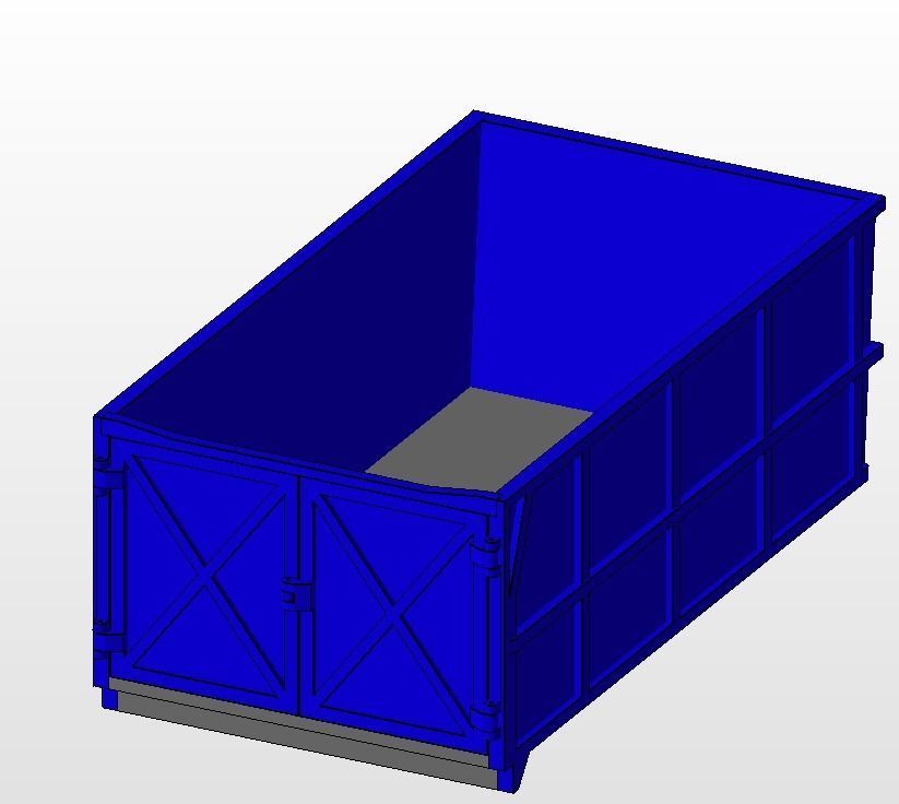 Roman Cereal Truck  3D print model_6