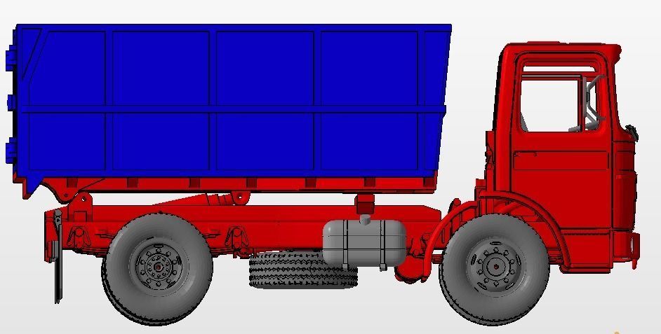 Roman Cereal Truck  3D print model_2