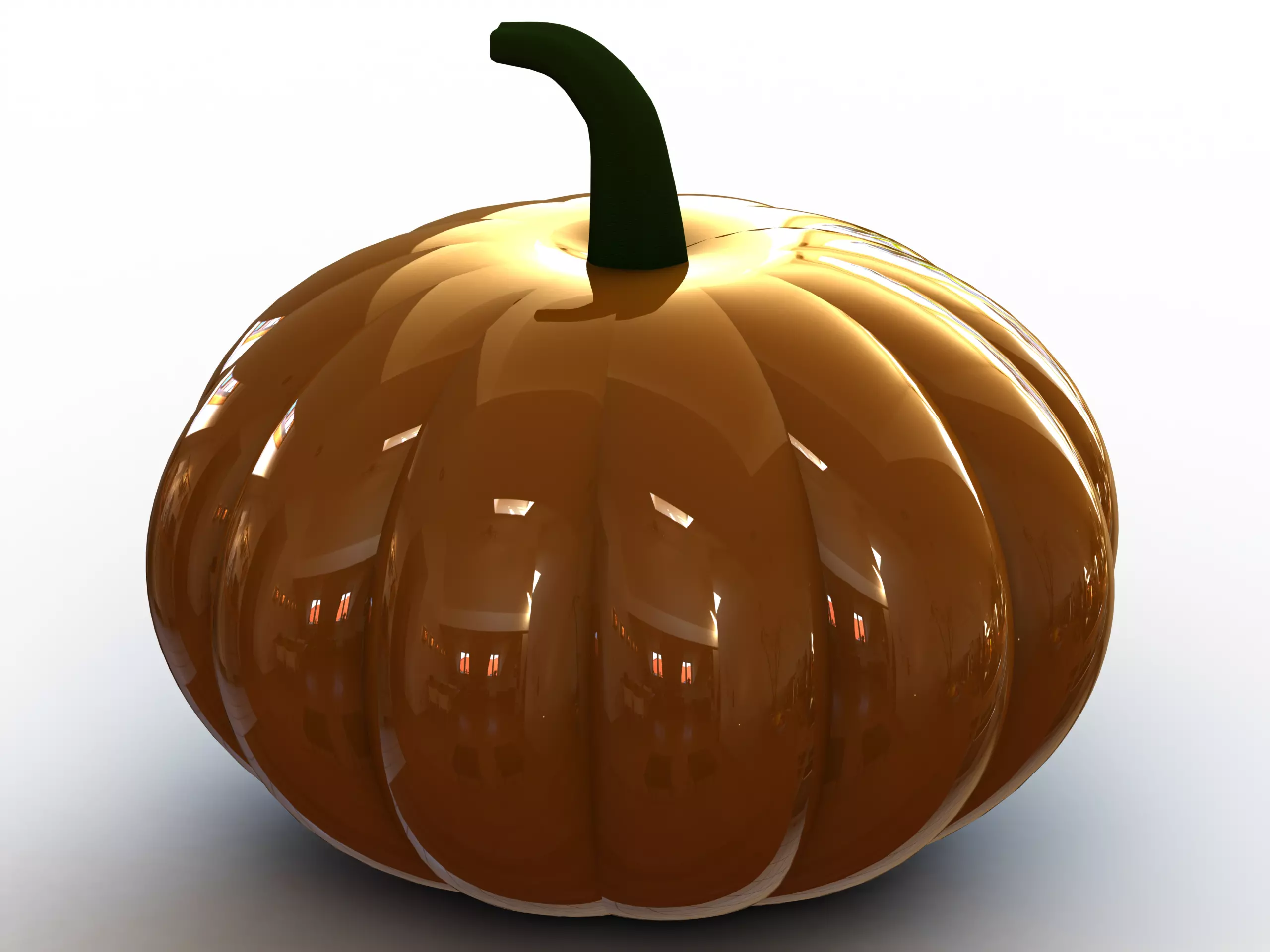 3D Art Surface Pumpkin 3D print model