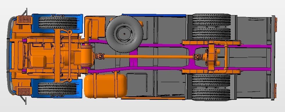 ROMAN Truck Atelier 3D print model_3